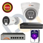 پکبج مدل C-ma4-52 دوربین مداربسته 4 عددی ثبت چهره ویژه طلا فروشی