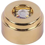 گوی شیشه ای چراغ دار گردان 8cm - تصویر 3