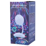 چراغ رقص نور گردان اسپیکر دار Dancing RGB LED - تصویر 3
