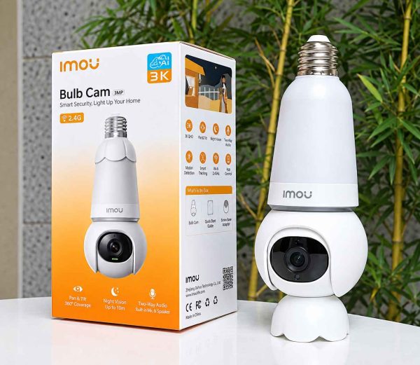 دوربین مداربسته بی سیم و لامپی آیمو Imou Bulb - تصویر 3
